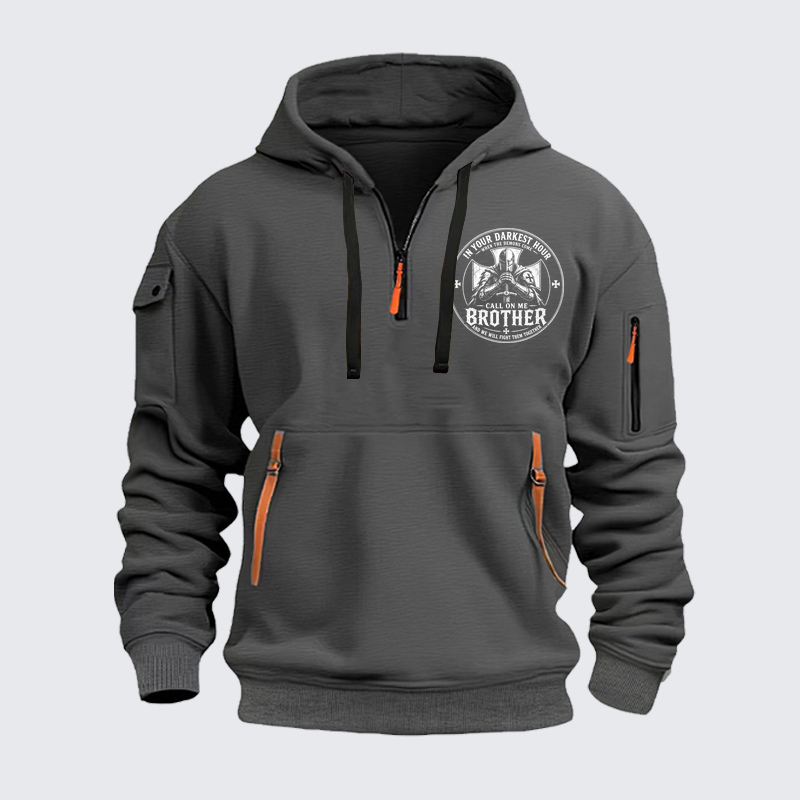 Zipper Hoodies - Call On Me Brother – Knights of Faith