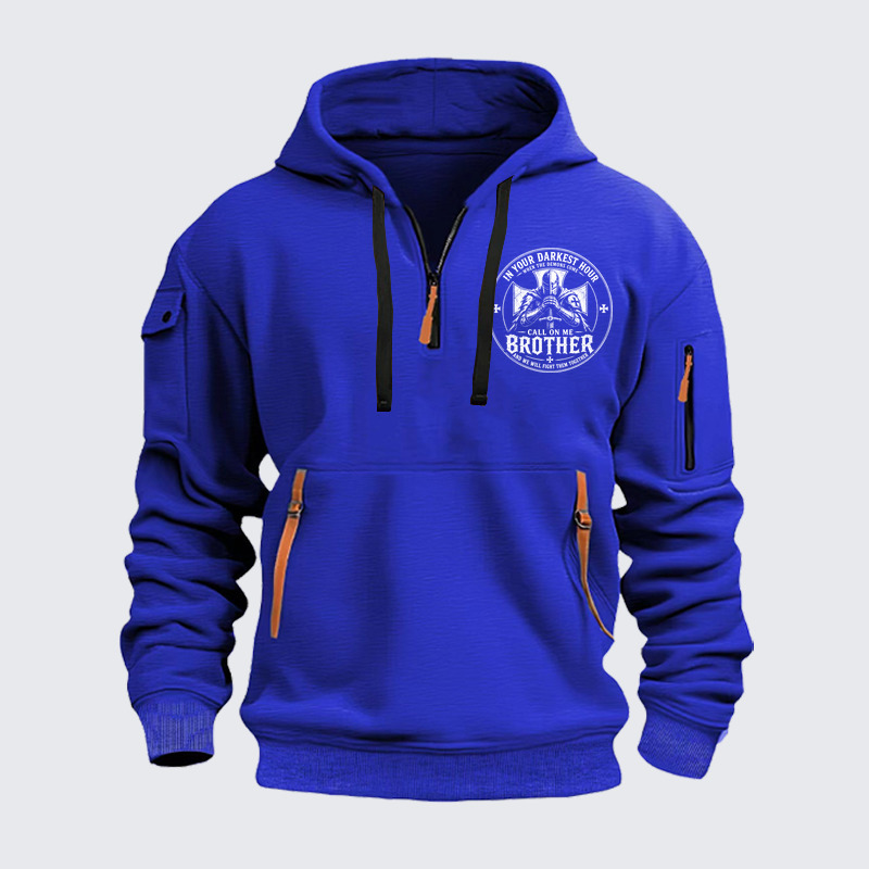 Zipper Hoodies - Call On Me Brother – Knights of Faith