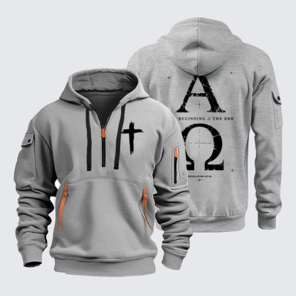 Zipper Hoodies - Alpha and the Omega Revelation 22:13