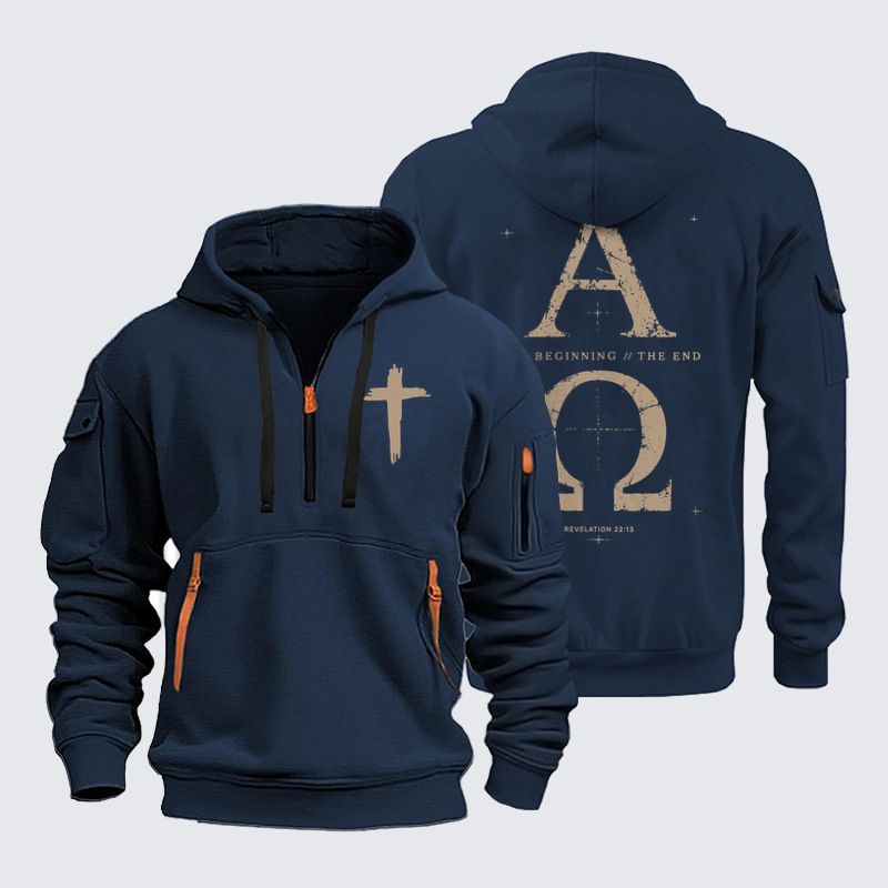 Zipper Hoodies - Alpha and the Omega Revelation 22:13
