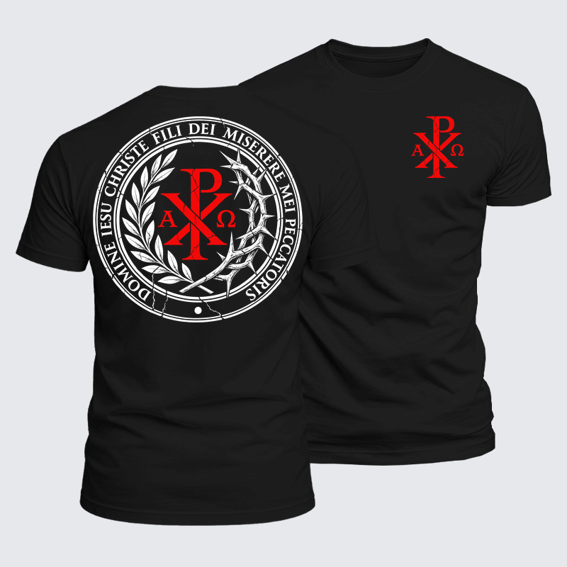 Luxe Mercerized Cotton Tee - Lord Jesus Christ – Have Mercy on Me, a Sinner