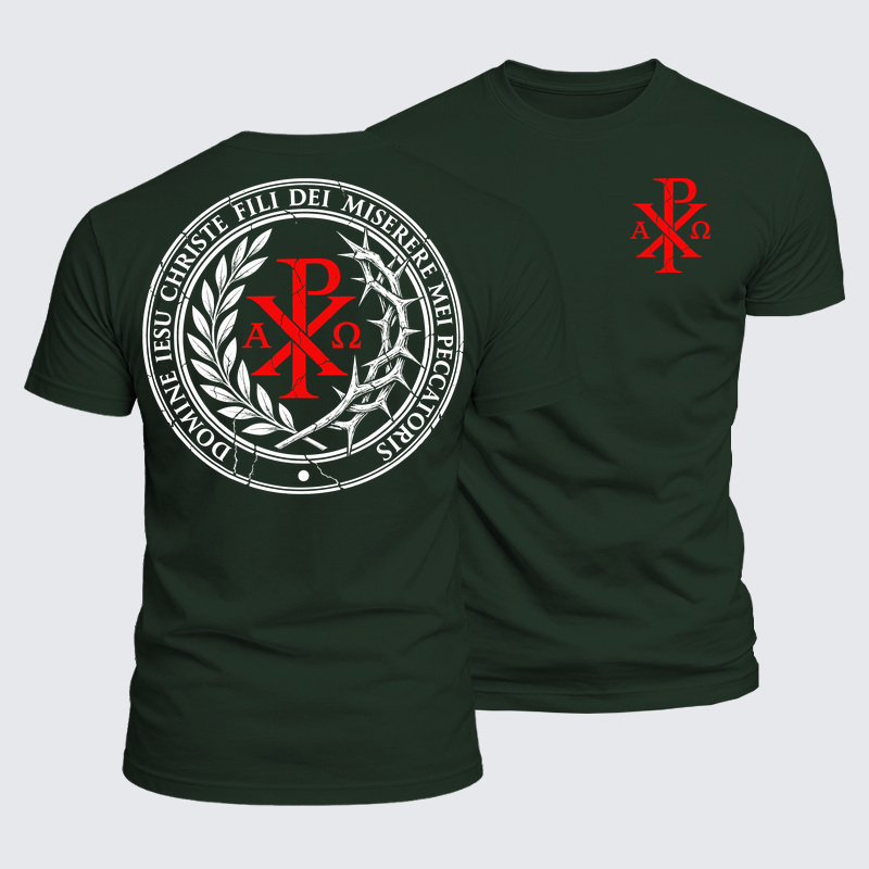 Luxe Mercerized Cotton Tee - Lord Jesus Christ – Have Mercy on Me, a Sinner