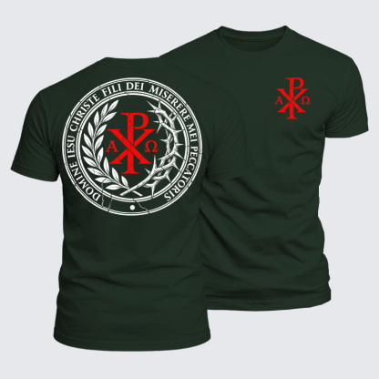 Luxe Mercerized Cotton Tee - Lord Jesus Christ – Have Mercy on Me, a Sinner