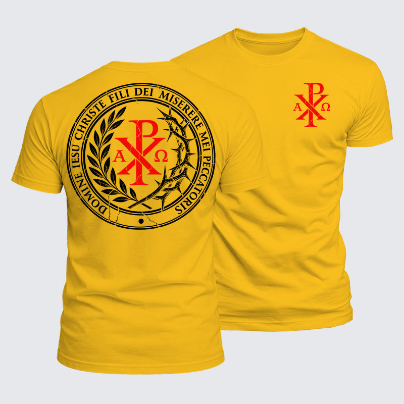 Luxe Mercerized Cotton Tee - Lord Jesus Christ – Have Mercy on Me, a Sinner