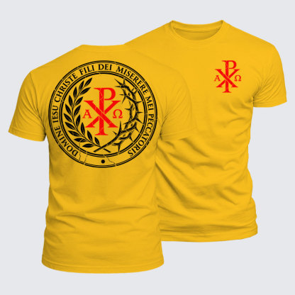 Luxe Mercerized Cotton Tee - Lord Jesus Christ – Have Mercy on Me, a Sinner