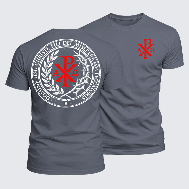 Luxe Mercerized Cotton Tee - Lord Jesus Christ – Have Mercy on Me, a Sinner