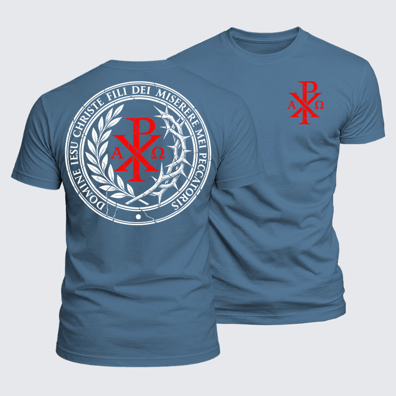 Luxe Mercerized Cotton Tee - Lord Jesus Christ – Have Mercy on Me, a Sinner