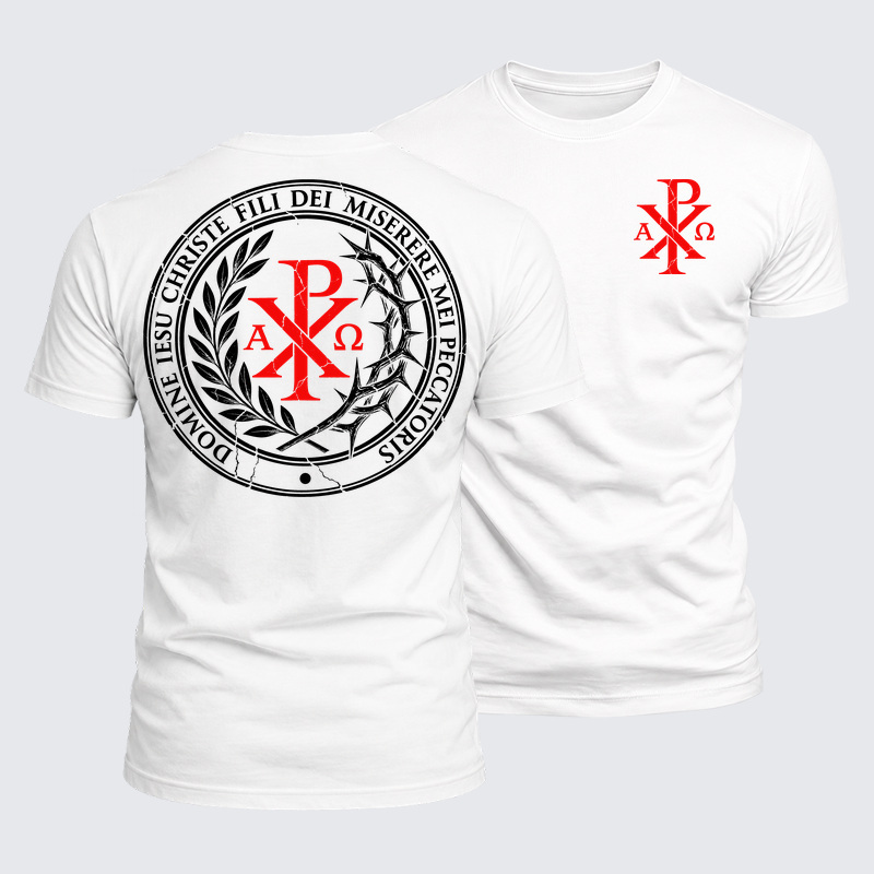 Luxe Mercerized Cotton Tee - Lord Jesus Christ – Have Mercy on Me, a Sinner