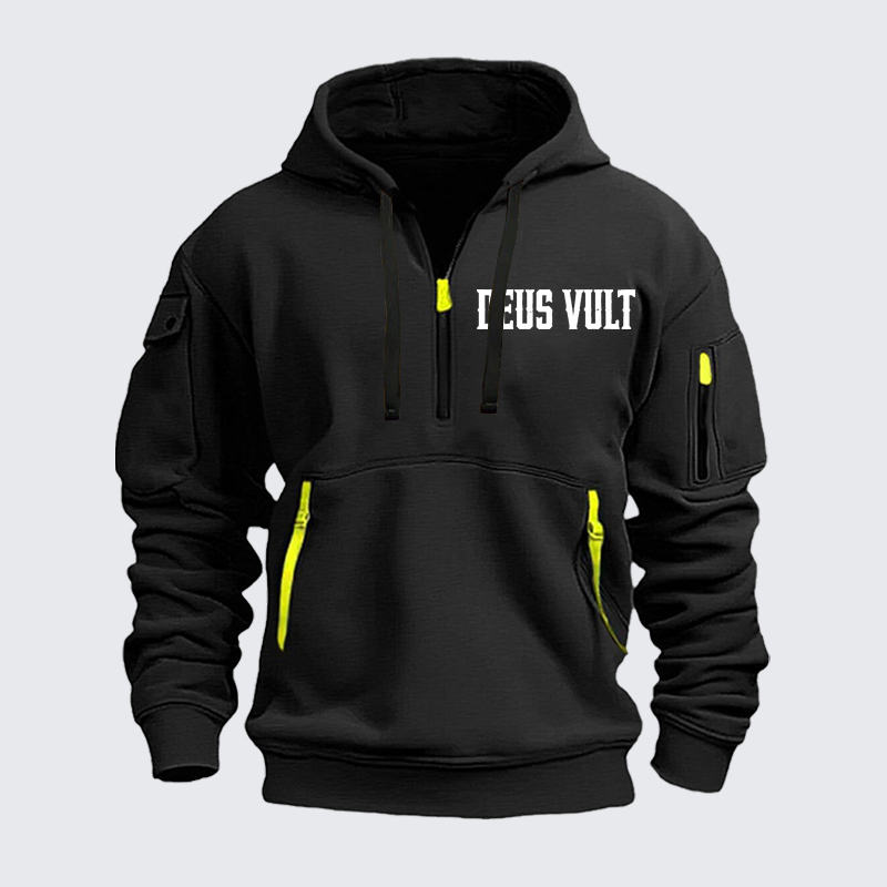 Zipper Hoodies - Deus Vult: God Wills It 