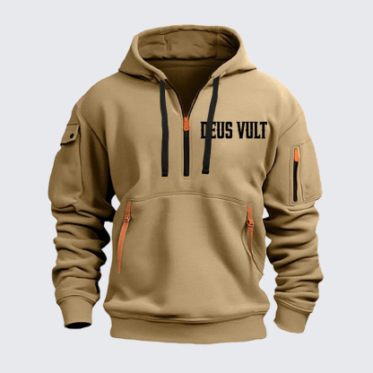 Zipper Hoodies - Deus Vult: God Wills It 