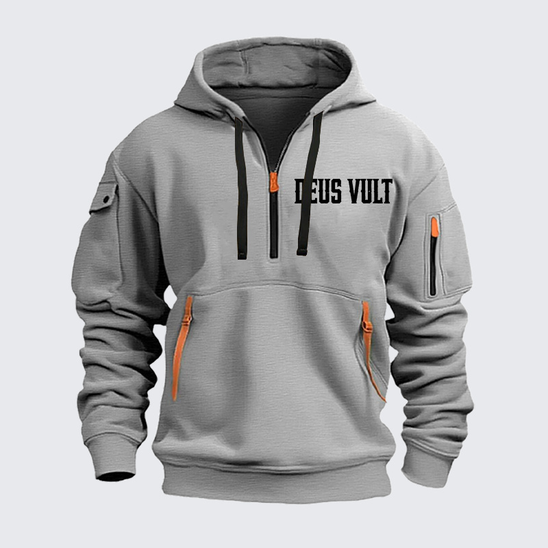 Zipper Hoodies - Deus Vult: God Wills It 