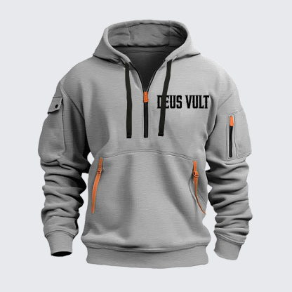 Zipper Hoodies - Deus Vult: God Wills It 