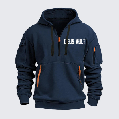 Zipper Hoodies - Deus Vult: God Wills It 