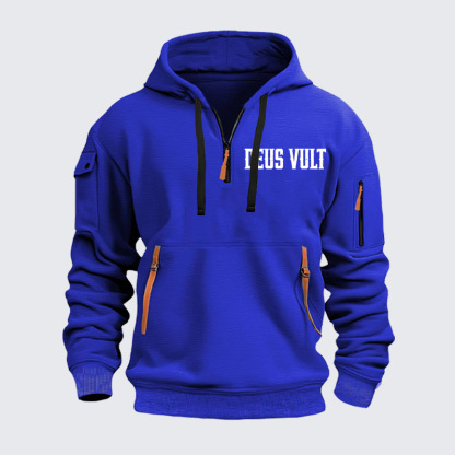 Zipper Hoodies - Deus Vult: God Wills It 