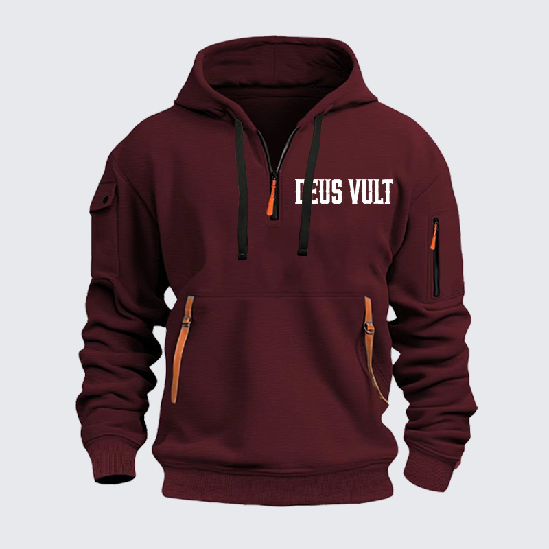 Zipper Hoodies - Deus Vult: God Wills It 