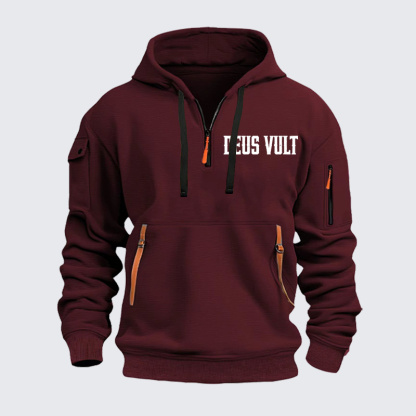 Zipper Hoodies - Deus Vult: God Wills It 