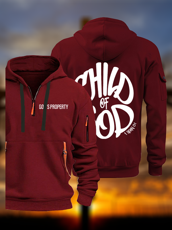 Child Of God Jesus God Christian Zipper Hoodies