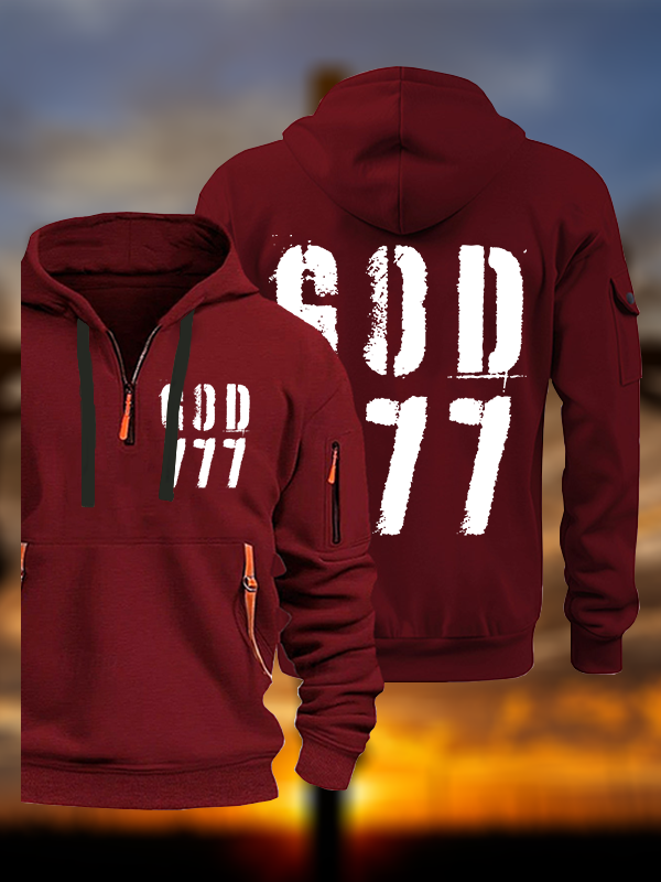 God 777 Jesus God Christian Zipper Hoodies