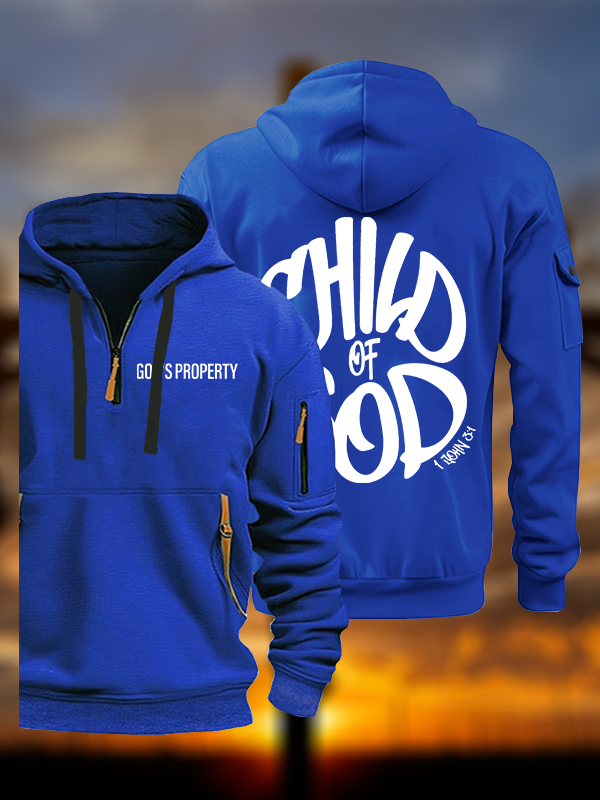 Child Of God Jesus God Christian Zipper Hoodies