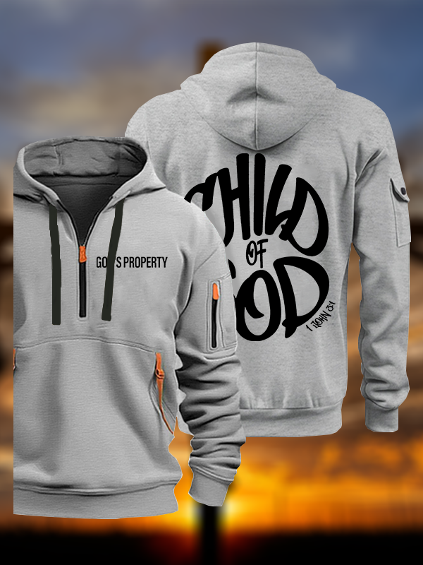 Child Of God Jesus God Christian Zipper Hoodies