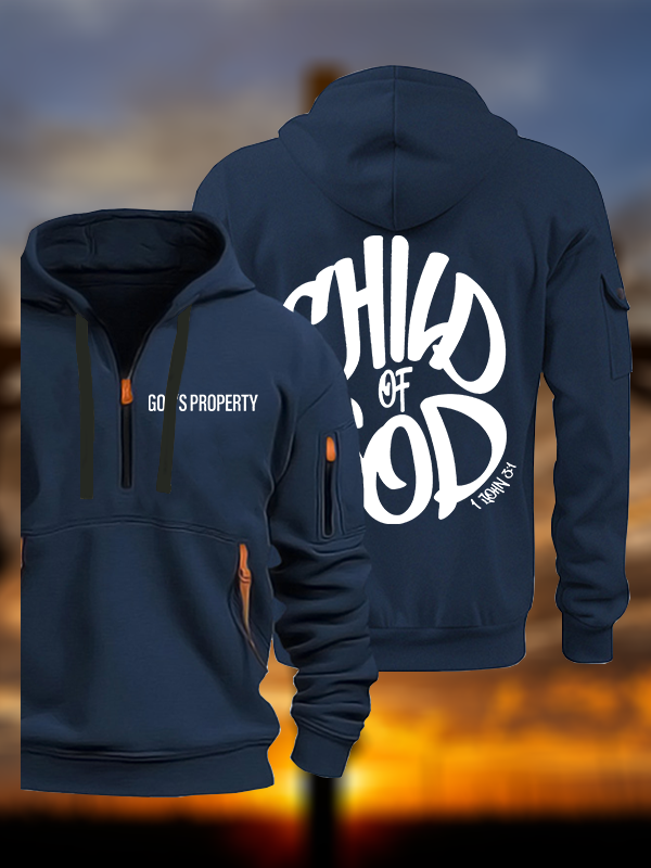 Child Of God Jesus God Christian Zipper Hoodies