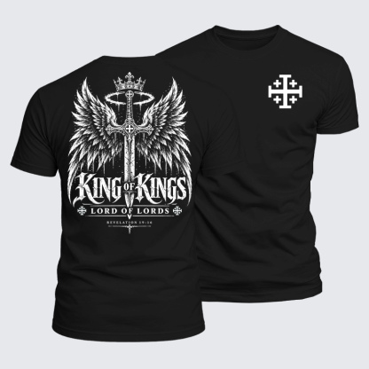 Luxe Mercerized Cotton Tee - King Of Kings Lord Of Lords