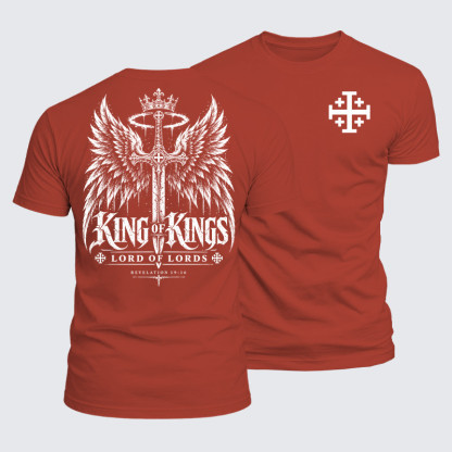 Luxe Mercerized Cotton Tee - King Of Kings Lord Of Lords