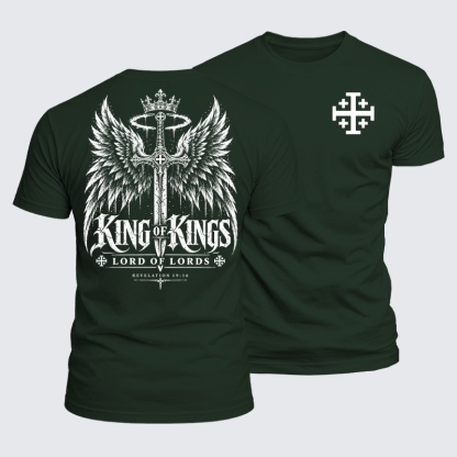 Luxe Mercerized Cotton Tee - King Of Kings Lord Of Lords