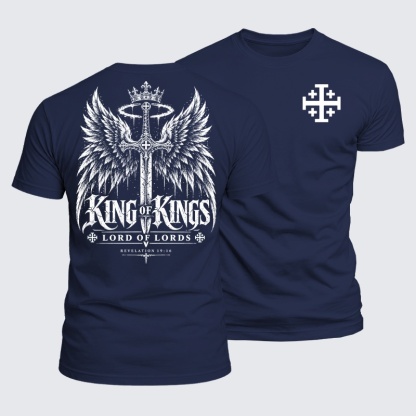 Luxe Mercerized Cotton Tee - King Of Kings Lord Of Lords