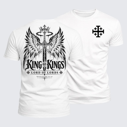Luxe Mercerized Cotton Tee - King Of Kings Lord Of Lords