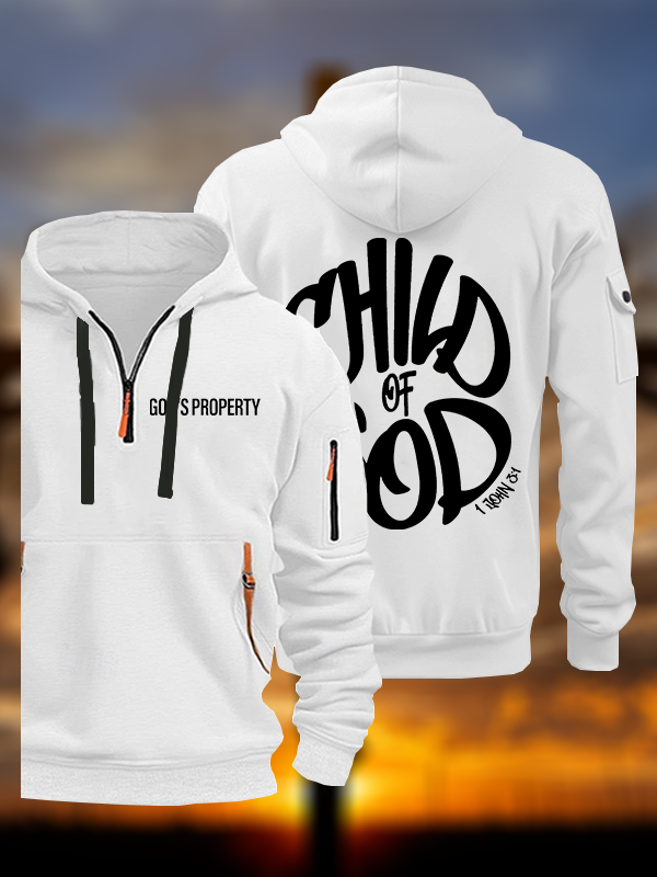 Child Of God Jesus God Christian Zipper Hoodies