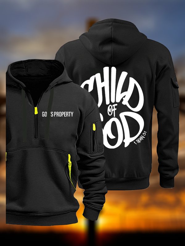 Child Of God Jesus God Christian Zipper Hoodies