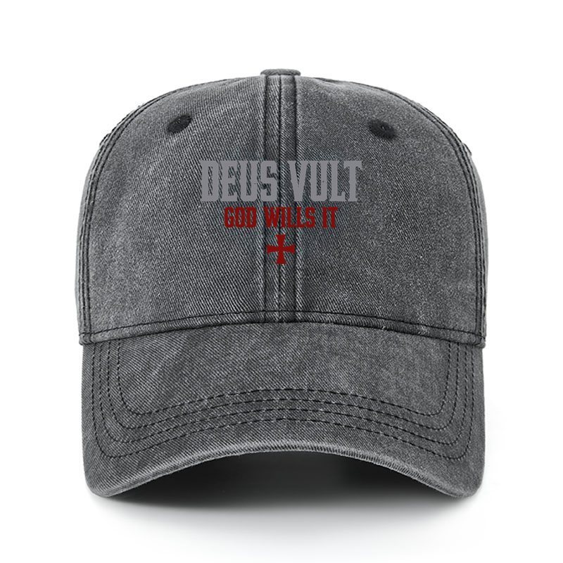 Heritage Washed Cap - Jesus Cross Christ