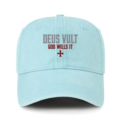 Heritage Washed Cap - Deus Vult: God Wills It