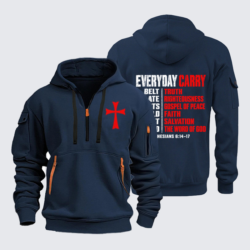 Zipper Hoodies –Everyday Carry – Ephesians 6:14–17 Armor of God