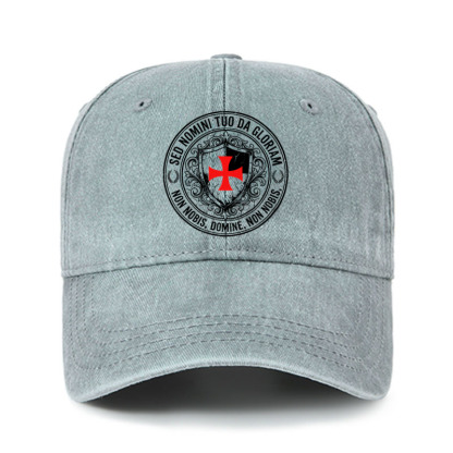 Heritage Washed Cap - Non Nobis Domine, Non Nobis, Sed Nomini Tuo Da Gloriam
