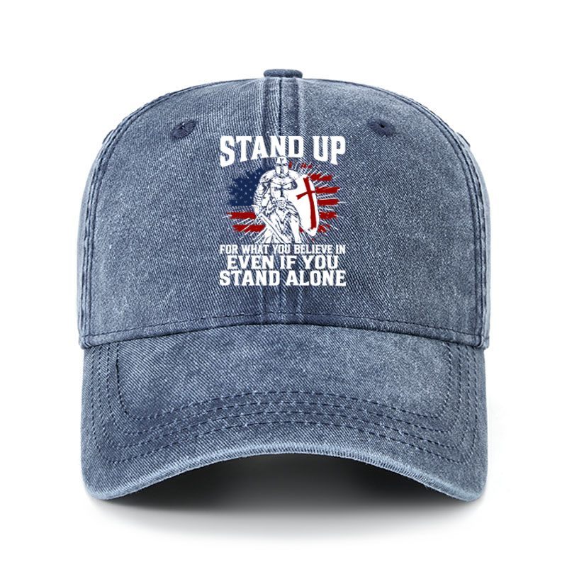 Heritage Washed Cap - Stand Up For What You Believe