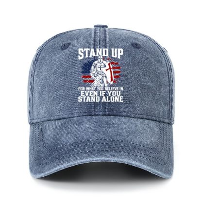 Heritage Washed Cap - Stand Up For What You Believe
