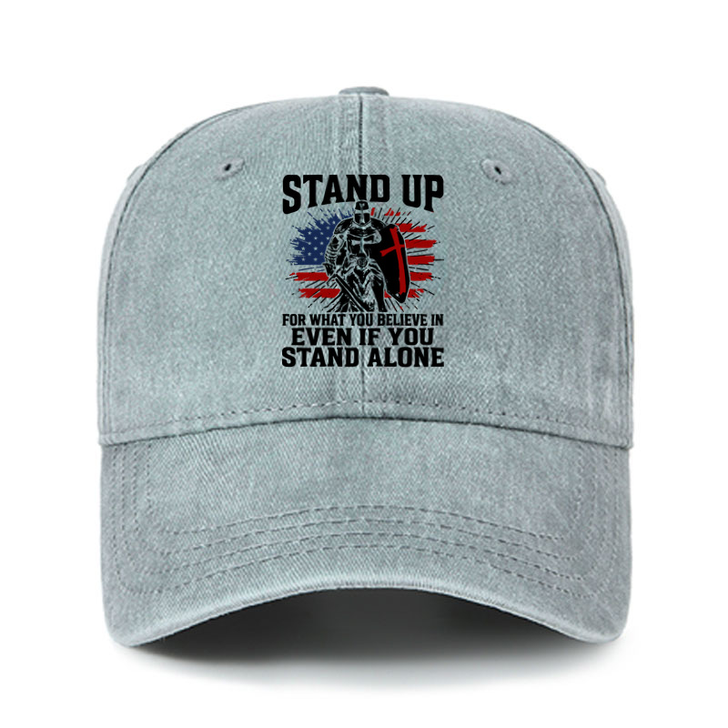 Heritage Washed Cap - Stand Up For What You Believe