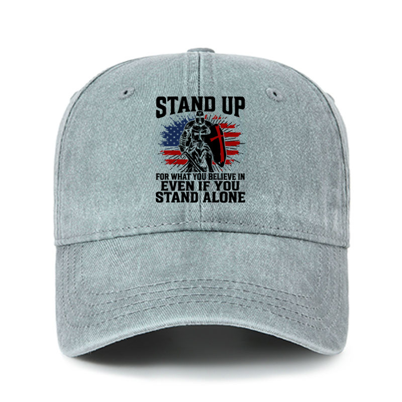 Heritage Washed Cap - Stand Up For What You Believe