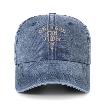 Heritage Washed Cap - Only God Can Judge Me   
