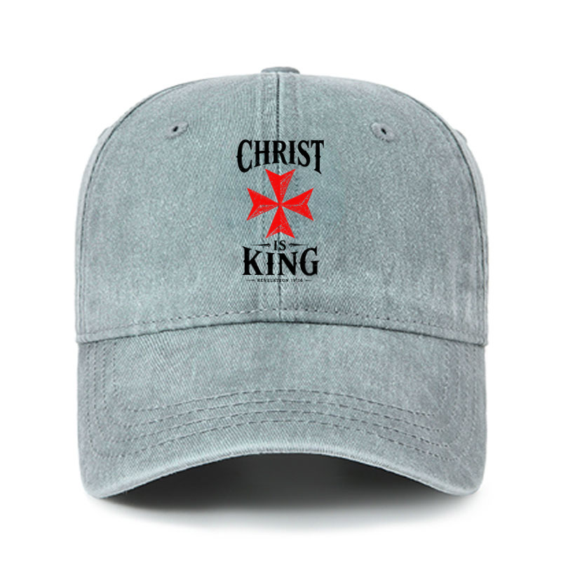 Heritage Washed Cap - Christ Is King