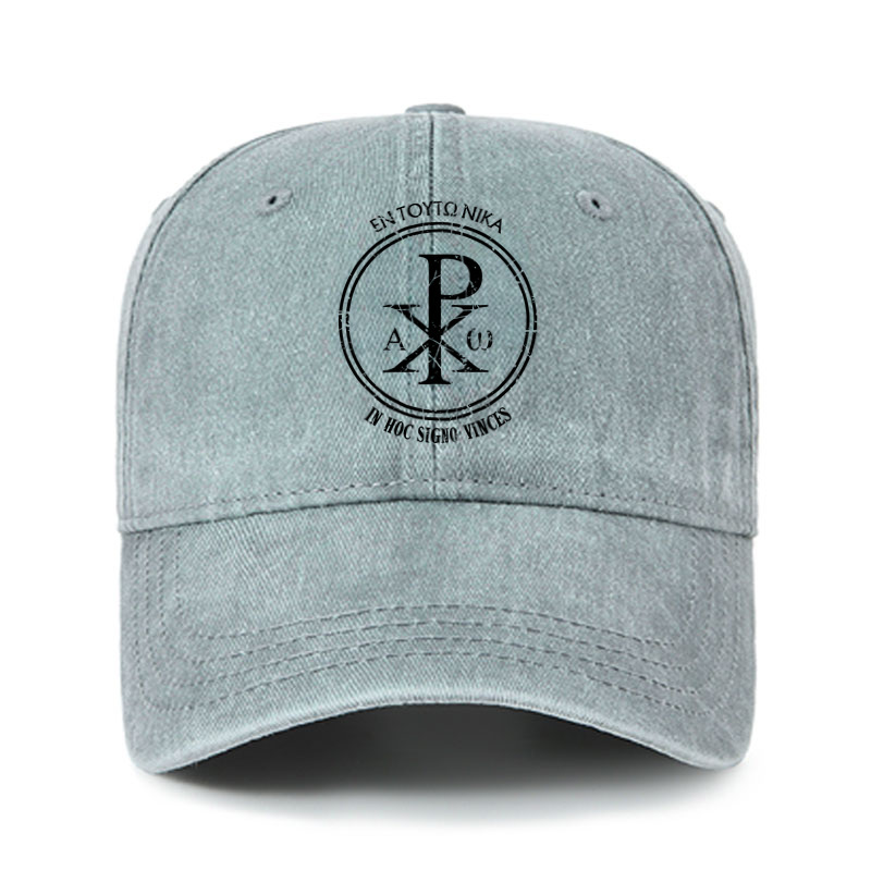 Heritage Washed Cap - In This Sign Conquer   