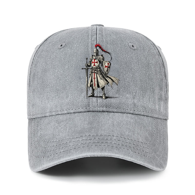 Heritage Washed Cap - Crusader Knight    