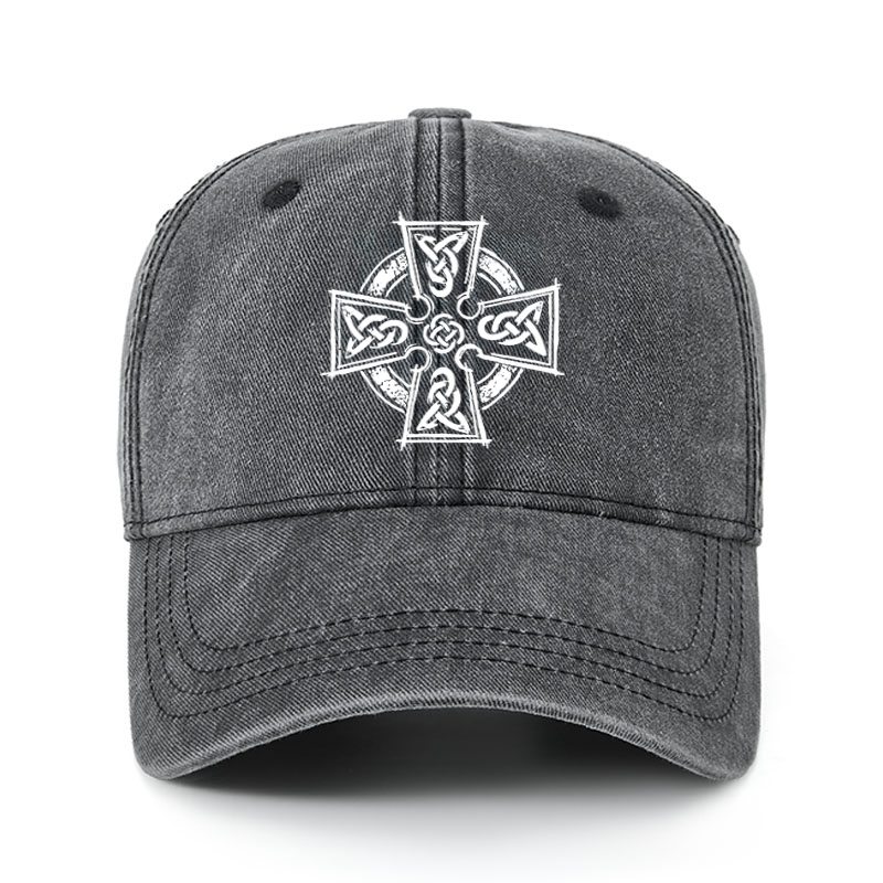 Heritage Washed Cap - Celtic Cross