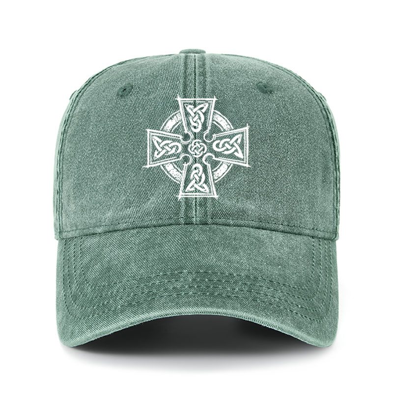 Heritage Washed Cap - Celtic Cross