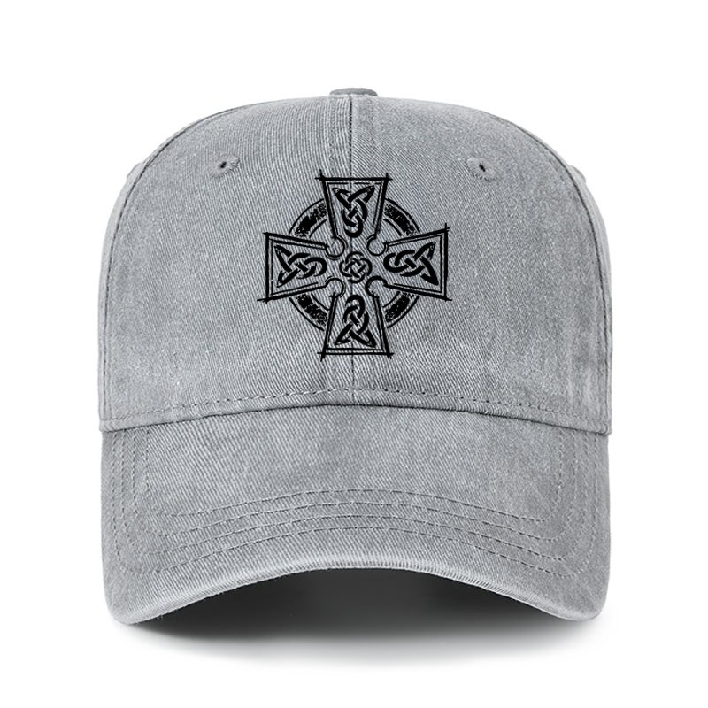 Heritage Washed Cap - Celtic Cross