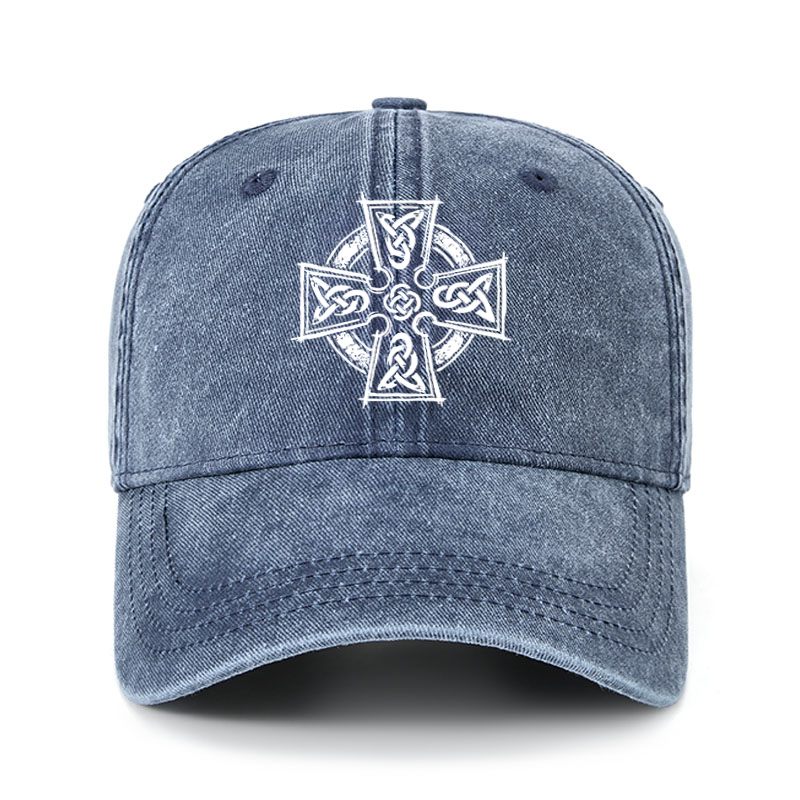 Heritage Washed Cap - Celtic Cross