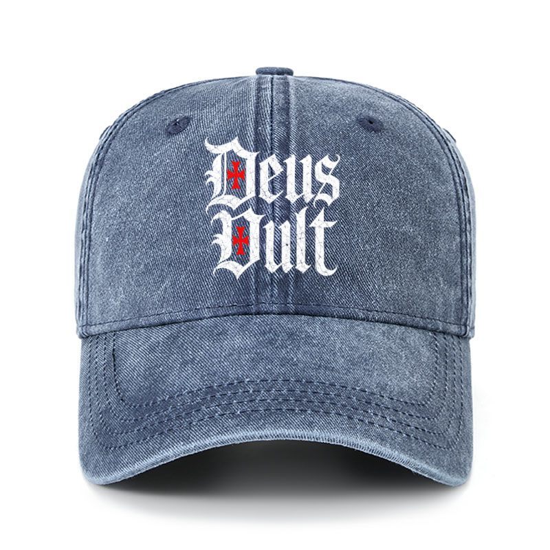 Heritage Washed Cap - Deus Vult