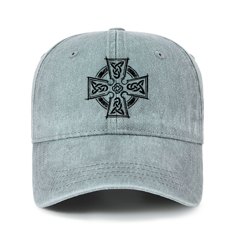 Heritage Washed Cap - Celtic Cross
